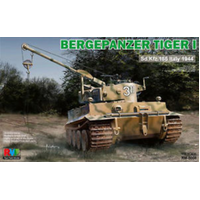 Ryefield 5008 1/35 Bergepanzer Tiger I w/workable track links Plastic Model Kit