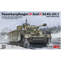 Ryefield 5046 Pz.kpfw.IV Ausf.H early production w/workable track links Plastic Model Kit