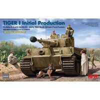 Ryefield 5050 1/35 Tiger I initial production early 1943 w/full interior Plastic Model Kit