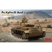Ryefield 5072 1/35 Pz. Kpfw. III Ausf. J w/full interior Plastic Model Kit