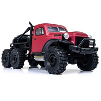 FMS Roc Hobby Atllas 6x6 1/18 Scale Crawler RTR Red - ROC002RTR-RD
