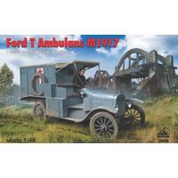 RPM 48002 1/48 Ford T - Ambulance M.1917 Plastic Model Kit