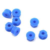 RPM 6-32 Nylon Nuts (Neon Blue) (8)