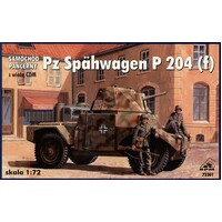 RPM 72301 1/72 Armored car Pz.Spaehwagen P 204 (f) w/ CDM turret Plastic Model Kit