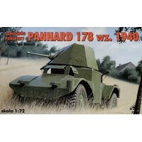RPM 72304 1/72 Armored car AMD Panhard 178 wz.1940 w/turret Renault Plastic Model Kit