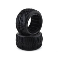 Raw Speed SuperMini 1/10 Buggy Rear Tire - Soft with Grey Open Cell Insert - RS100309SG
