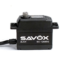 Savox SC-1268SG Black Edition High Torque Steel Gear Servo (High Voltage)