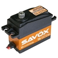 Savox SB-2272MG Lightning Speed Brushless Metal Gear Servo (High Voltage)