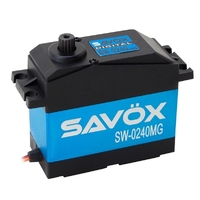 Savox SW-0240MG "Super Speed" Waterproof Digital 1/5 Scale Servo (High Voltage)
