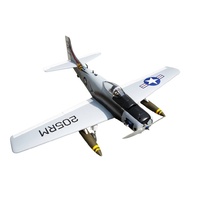 Seagull Models Skyraider Warbird RC Plane, 10cc ARF