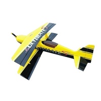 Sebart Miss Ultimate RC Bi-Plane, 50E ARF, Yellow Black