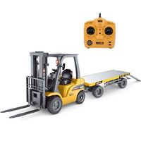Huina 1:10 2.4G 8Ch RC Forklift plus trailer