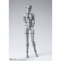 S.H.Figuarts BODY CHAN -WIREFRAME- (Gray Color Ver.)