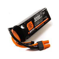 Spektrum 3200mah 6S 22.2v 30C Smart LiPo Battery with IC3 Connector