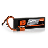 Spektrum 5000mah 2S 7.4v 100C Smart Hard Case LiPo Battery with IC5 Connector - SPMX50002S100H5