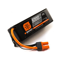Spektrum 5000mah 3S 11.1v 30C Smart Hard Case LiPo Battery with IC5 Connector