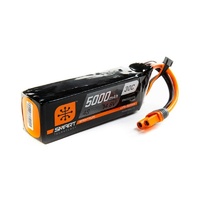 Spektrum 5000mah 4S 14.8v 30C Smart LiPo Battery with IC5 Connector - SPMX50004S30