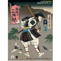 Suyata SNS-002 Sannshirou From The Sengoku-Ashigaru With Black Armor Plastic Model Kit