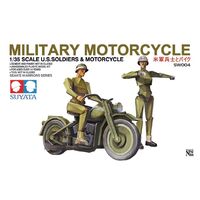 Suyata SW-004 Military Motorcycle Plastic Model Kit