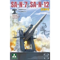 TAKOM 1/35 RUSSIAN NAVY SA-N-7 'GADFLY' & SA-N-12 'GRIZZLY' SAM PLASTIC MODEL KIT 2136