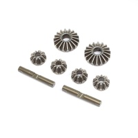 TLR Diff Gear and Cross Pin Set, Metal, 22X-4 TLR232129