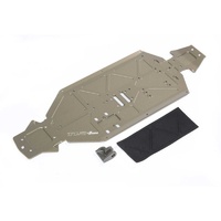 TLR Chassis, -3mm, Rear Brace, 8XE