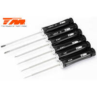 6 PIECE SET - Hex Wrench .05" / 1/16" / 5/64" / 3/32", Phillips and Flat screwdrivers