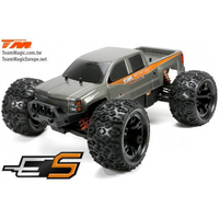 1/10th E5 BRUSHED monster truck silver