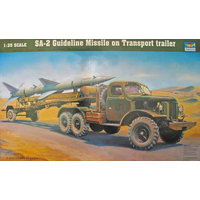 TRUMPETER 01079 1:35 KET-T Recovery Vehicle based on the MAZ-537 Heavy Truck Kit 