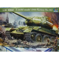Trumpeter 00902 1/16 T-34/85 model 1944 Fty.183
