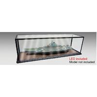 Trumpeter 09840 Glass Showcase with LED - Length: 1.2m