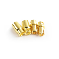 8.0mm gold plated connector(F&M)  2pairs/bag