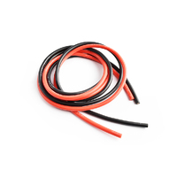 Silicone wire 12AWG 0.06  with 1m red and 1m black