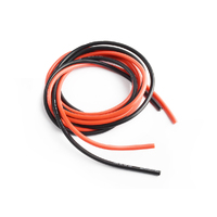 Silicone wire 16AWG 0.06  with 1m red and 1m black
