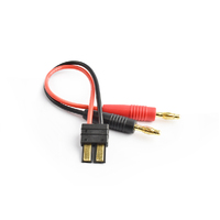 Male Traxxas Compatible plug to 4.0mm connector charging cable 16AWG 15cm silicone wire 