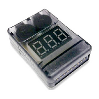 Lipo Battery Low voltage alarm & tester 2-8 Cell