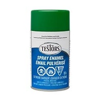 Testors Green Enamel 85Gm Spray *