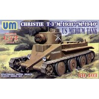 UM-MT 403 1/72 T-3 CHRISTIE - US MEDIUM TANK Plastic Model Kit