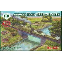 UM-MT 637 1/72 ARMORED TRAIN "DZERZHINETS" Plastic Model Kit