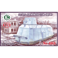UM-MT 663 1/72 Staff Armored Car (DSH ) Plastic Model Kit