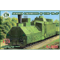 UM-MT 680 1/72 Armored Lokomotive of type "PR-43" Plastic Model Kit