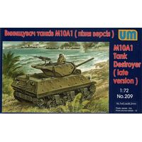 Unimodel 209 1/72 M10A1 Tank destroyer Plastic Model Kit