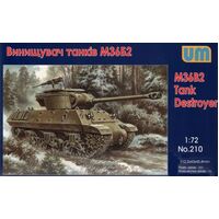 Unimodel 210 1/72 M36B2 Tank destroyer Plastic Model Kit