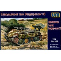 Unimodel 357 1/72 Bergerpanzer 38 (Hetzer) Plastic Model Kit