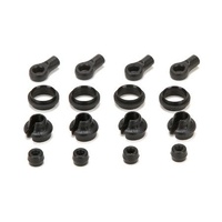 Vaterra Shock End,Cup,Rubber Stop & Mid Collar (4) for Ascender