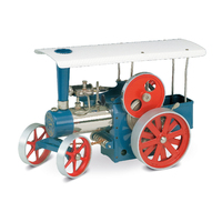 Wilesco 00405 D 405 Steam Traction Engine blue