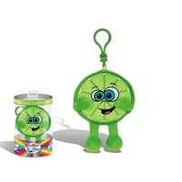 Whiffer Sniffers Louie Lime Backpack Clip