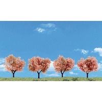 Woodland Scenics 2In - 3In Flowering Trees 4/Pk