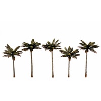 Woodland Scenics 3In - 3 3/4In Sm Palm Trees 5/Pk *