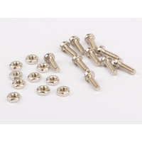 Wilesco 01542 Screws And Nuts M2. Each 10 Pc.. Nickel Plated